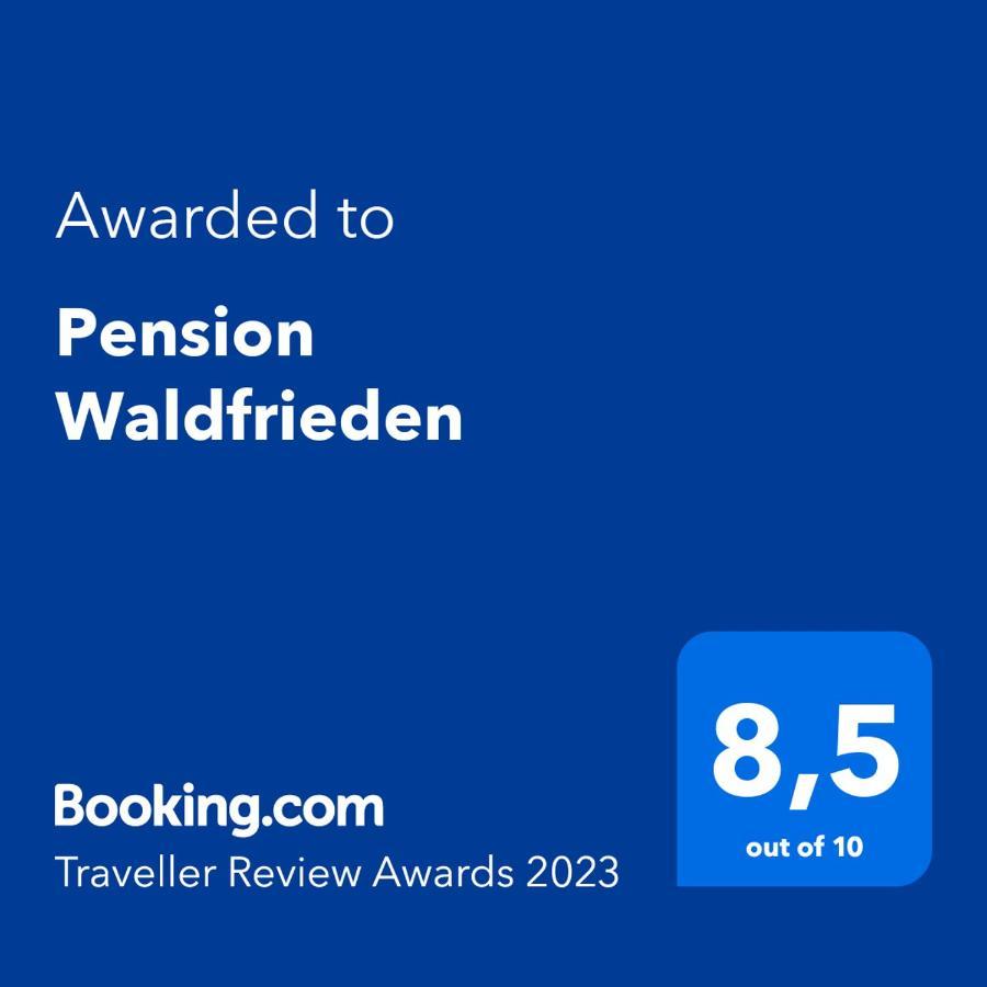 Pension Waldfrieden Thale Esterno foto